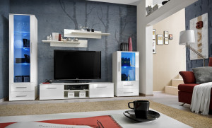 SET LIVING MODULAR CU LED GALINO I 28 WWH GI STIL MODERN ASM