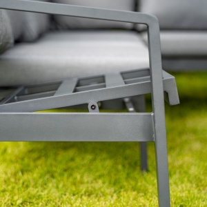SET LOUNGE/DE LUAT MASA, 4 PIESE, COLTAR, MASA, BANCA SI TABURET, ARTIM GROUP COLLECTION - Img 6