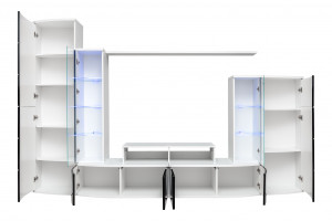 SET MODULAR LIVING LEAVE, CU ILUMINARE LED, WZ LV, STIL MODERN, ASM - Img 2