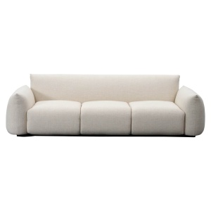 SOFA CU 3 LOCURI PENTRU EXTERIOR DAWSON, BEJ ALPIN, 214245, CONFECTIONAT DIN SPUMA, ALUMINIU, POLIESTER SI POLIPROPILENA, RICHMOND INTERIORS - Img 4