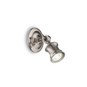SPOT BARBER AP1 NICKEL STIL VINTAGE IDEAL LUX