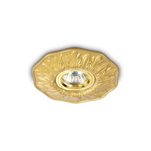 SPOT POLKA FI1 OTTONE STIL CLASIC IDEAL LUX