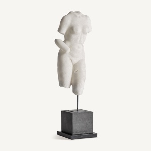 STATUETA, LETHA, 76CM, CULOARE ALBA, STIL MODERN, ARTIM GROUP SELECTION