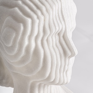 STATUETA LISA, 30CM, CULOARE ALBA, DIN RASINA, ARTIM GROUP SELECTION - Img 2