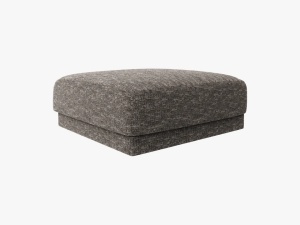 TABURET MILEY, 90 CM, GRI 16, TAPITERIE CHENILLE, DESIGN DEOSEBIT