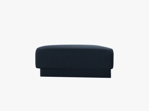 TABURET MILEY, ALBASTRU INCHIS, CU TAPITERIE DIN TEXTIL BOUCLE BALOO, MICADONI - Img 3