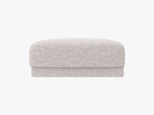 TABURET MILEY ARGINTIU, CU TAPITERIE DIN TEXTIL CHENILLE EDEN, MICADONI