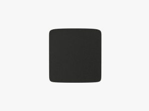 TABURET MILEY, NEGRU, CU TAPITERIE BOUCLE BALOO, MICADONI - Img 3