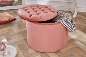 TABURET MULTIFUNCTIONAL 50CM, BAROCK COD 39800 TAPITAT IN CATIFEA - Img 2