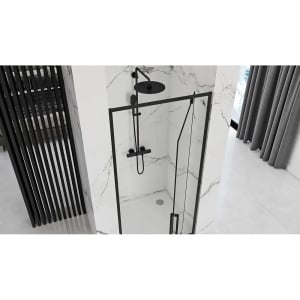 USA DE DUS RABATABILA RAPID SWING 100, NEAGRA, CALITATE SUPERIOARA - Img 5