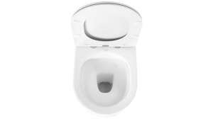 VAS DE TOALETA SUSPENDAT REA OLIVIER, ALB, DIN CERAMICA, CALITATE SUPERIOARA - Img 3