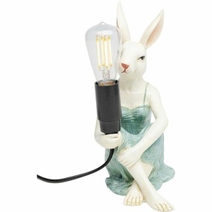 VEIOZA GIRL RABBIT 21 CM, CONFECTIONATA DIN RASINA, STIL MODERN