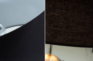 VEIOZA SKULL 44CM NEGRU/ARGINTIU DIN TEXTIL SI ALUMINIU COD 38320 - Img 3