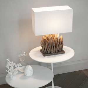 VEIOZA SNELL TL1 SMALL, ALB, DIN LEMN, STIL RUSTIC - Img 2