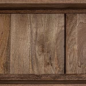 VITRINA CU STICLA, BAVAY 210CM, DIN LEMN DE MANGO, DESIGN COLONIAL, VICAL HOME - Img 9