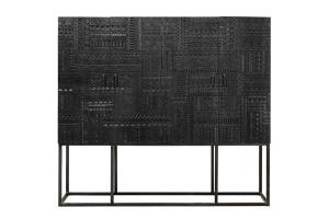 VITRINA LIVING LEMN 180CM, COD 6715, DIN LEMN DE MANGO, ARTIM GROUP SELECTION - Img 2