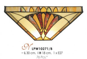 APLICA DEOSEBITA TIFFANY, COD LPW10271-B, DIN METAL SI STICLA