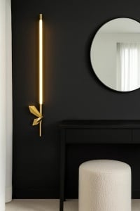 APLICA ESCADA AURIE, CU LED, CONFECTIONATA DIN METAL, STIL MODERN