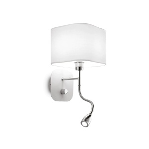 APLICA HOLIDAY AP2, ALB, DIN METAL, STIL MODERN