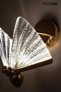 APLICA MOOSEE BUTTERFLY S AURIE, ALUMINIU SI CRISTAL, STIL MODERN - Img 6