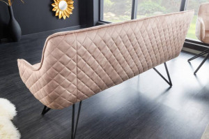 BANCA 160CM, EUPHORIA, CATIFEA GRI/CHAMPAGNE, COD 43126, STIL MODERN - Img 4