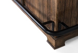 BAR 150CM, LEMN DE MANGO SI BLAT DIN GRANIT, GINER Y COLOMER - Img 8