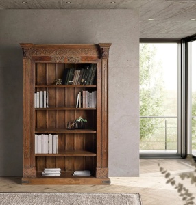 BIBLIOTECA CLASICA PALERMO, 222CM, LEMN DE MANGO RECICLAT, ARTIM GROUP SELECTION - Img 2