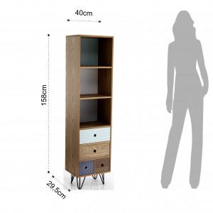 BIBLIOTECA HIJO 2619 - DESIGN SCANDINAV - Img 3