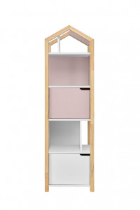 BIBLIOTECA PENTRU CAMERA COPII MANHATTAN JOEY FLAMINGO STIL SCANDINAV BA - Img 3