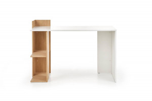 BIROU FINO, STEJAR AURIU/ALB, DIN MDF LAMINAT, STIL MODERN - Img 5