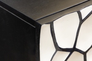 BUFET/COMODA LIVING 177CM, VULCANO, LEMN DE MANGO SI CADRUL DIN METAL, ARTIM GROUP COLLECTION - Img 4