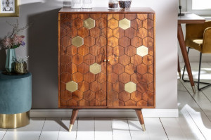 BUFET DE BAR/LIVING, MYSTIC 75CM, LEMN SALCAM, STIL RETRO, ARTIM GROUP SELECTION - Img 2
