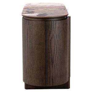 BUFET DINING LANGFORD, REALIZAT DIN METAL, LEMN, MDF SI CERAMICA, CULOARE MARO, DESIGN DEOSEBIT, RICHMOND INTERIORS - Img 4