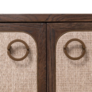 BUFET DINING WILLOX, REALIZAT DIN METAL, LEMN DE STEJAR, MDF SI IN, CULOARE BEJ, DESIGN DEOSEBIT, RICHMOND INTERIORS - Img 5