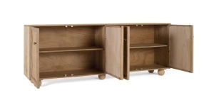 BUFET LIVING, 200CM, LEMN MASIV DE MANGO, REALIZAT MANUAL, ARTIM GROUP SELECTION - Img 3