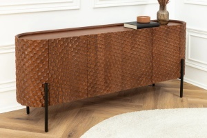 BUFET LIVING, ADLON 180CM, LEMN DE MANGO SI SUPORT METAL, MODEL 3D, CULOARE MARO, ARTIM GROUP SELECTION - Img 9