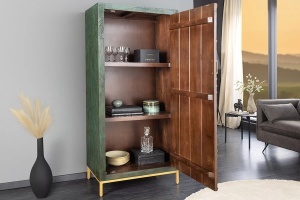 BUFET LIVING, PEACOCK 170CM, LEMN DE MANGO, 3D, VERDE ANTICHIZAT, ARTIM GROUP SELECTION - Img 8