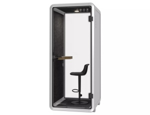 CABINA ACUSTICA ST SMALL, NEGRU/GRI, CONFECTIONATA DIN MATERIALE DE INALTA CALITATE