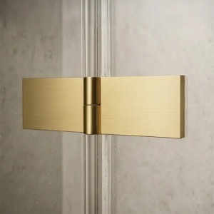 CABINA DE DUS ATLAS BRUSHED GOLD, 90X90, EASY CLEAN - Img 6