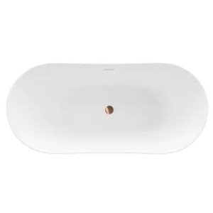 CADA ACRILICA FREESTANDING FERRANO SLIM NATURE 170, CU CAPAC DOP NEGRU, CALITATE SUPERIOARA - Img 9