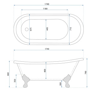 CADA DE PODEA ARTIM SPARE, 175 CM, DIN ACRIL, CALITATE SUPERIOARA, DESIGN EXCLUSIVIST - Img 2