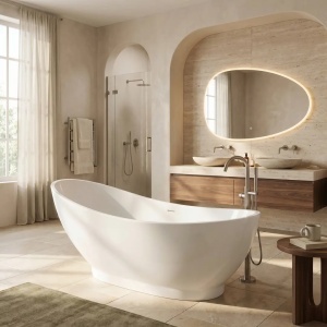 CADA DE PODEA FREESTANDING, SORENTO 180 CM, DIN ACRIL, CALITATE SUPERIOARA - Img 5