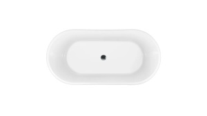 CADA FREESTANDING MILANO, 150 CM, ALB, DIN ACRIL, CALITATE SUPERIOARA - Img 3