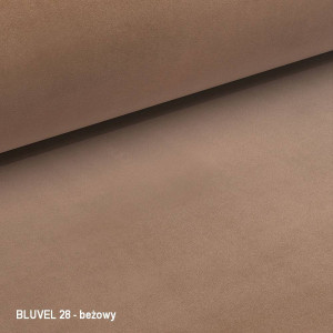 CANAPEA CAMELLIA 2, BEJ BLUVEL 28/AURIU, TAPITERIE DIN CATIFEA SI PICIOARE DIN METAL - Img 5