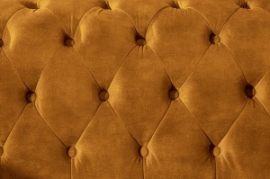 CANAPEA, CHESTERFIELD, 205CM CU 3 LOCURI, MATERIAL CATIFEA DE CULOARE GALBEN MUSTAR, ARTIM GROUP SELECTION - Img 13