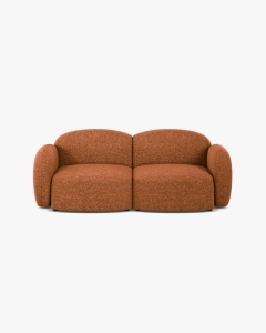 CANAPEA CU 2 LOCURI BLAIR, 194X 95, SCORTISOARA, CU TAPITERIE DIN TEXTIL CHENILLE EDEN, MICADONI