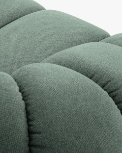 CANAPEA CU 2 LOCURI DIANA, VERDE MENTA, 114X214 CM, TAPITAT CU TAPITERIE DIN TEXTIL STRUCTURAT BUBBLE, MICADONI - Img 5
