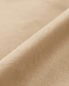 CANAPEA CU 2 LOCURI, NURIA NUD, 170X110 CM, TAPITAT CU TAPITERIE DIN TEXTIL CATIFEA PARIS, MICADONI - Img 4