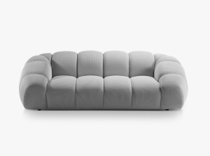 CANAPEA DIANA, 3 LOCURI, 254 CM, DIVERSE CULORI SI MATERIALE, DESIGN DEOSEBIT - Img 11