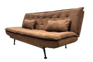 CANAPEA EXTENSIBILA, JAZZ 195CM, 3 LOCURI, MATERIAL MICROFIBRA, CULOARE MARO, ARTIM GROUP SELECTION - Img 4
